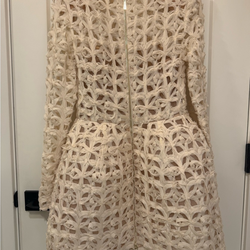 Bronx and Banco Casey Mini Dress in Beige - Picture 2 of 9